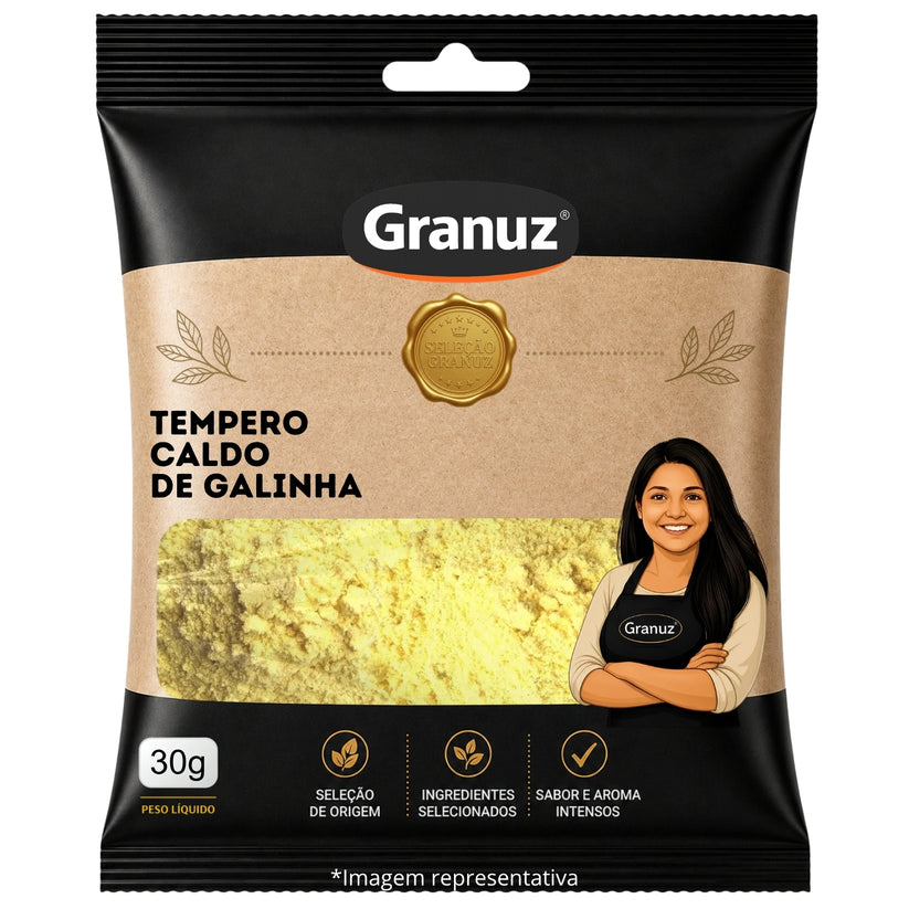 Caldo de Galinha em Pó Granuz 30g sachê