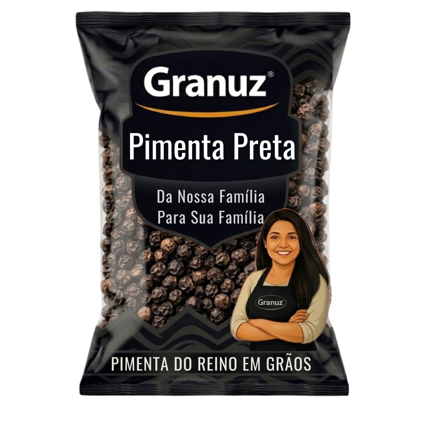 Pimenta do Reino Preta em Grão Granuz - Granel