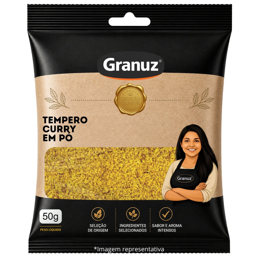Curry em Pó Granuz 50g