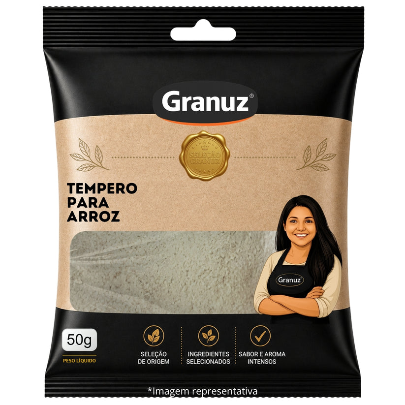 Tempero para Arroz Granuz 50g sachê