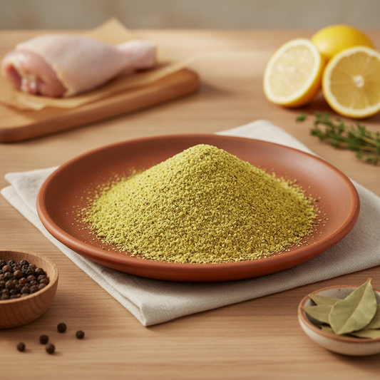 Lemon Pepper Tradicional Granuz em cena de cozinha no dia a dia, imagem de destaque do artigo Lemon Pepper