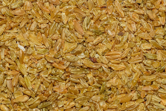 Foto apetitosa de freekeh em destaque, ilustrando a receita apresentada no blog Granuz