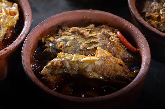 Foto apetitosa de barreado em destaque, ilustrando a receita apresentada no blog Granuz