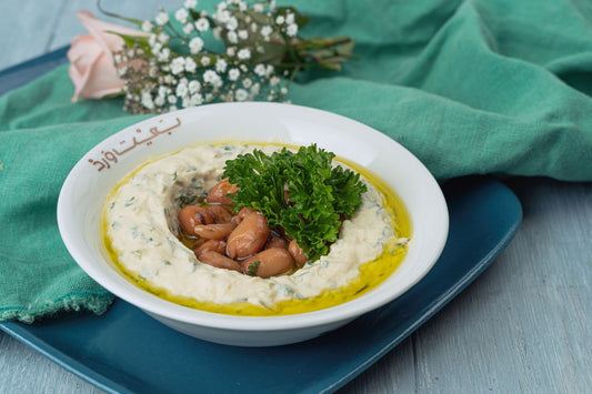 Foto apetitosa de ful medames em destaque, ilustrando a receita apresentada no blog Granuz