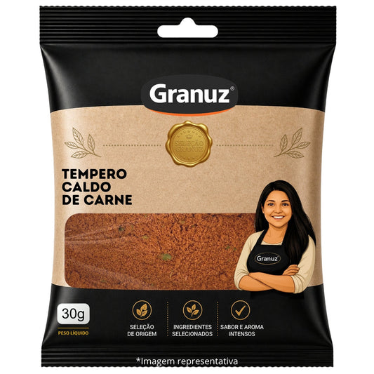 Caldo de Carne em Pó Granuz 30g sachê
