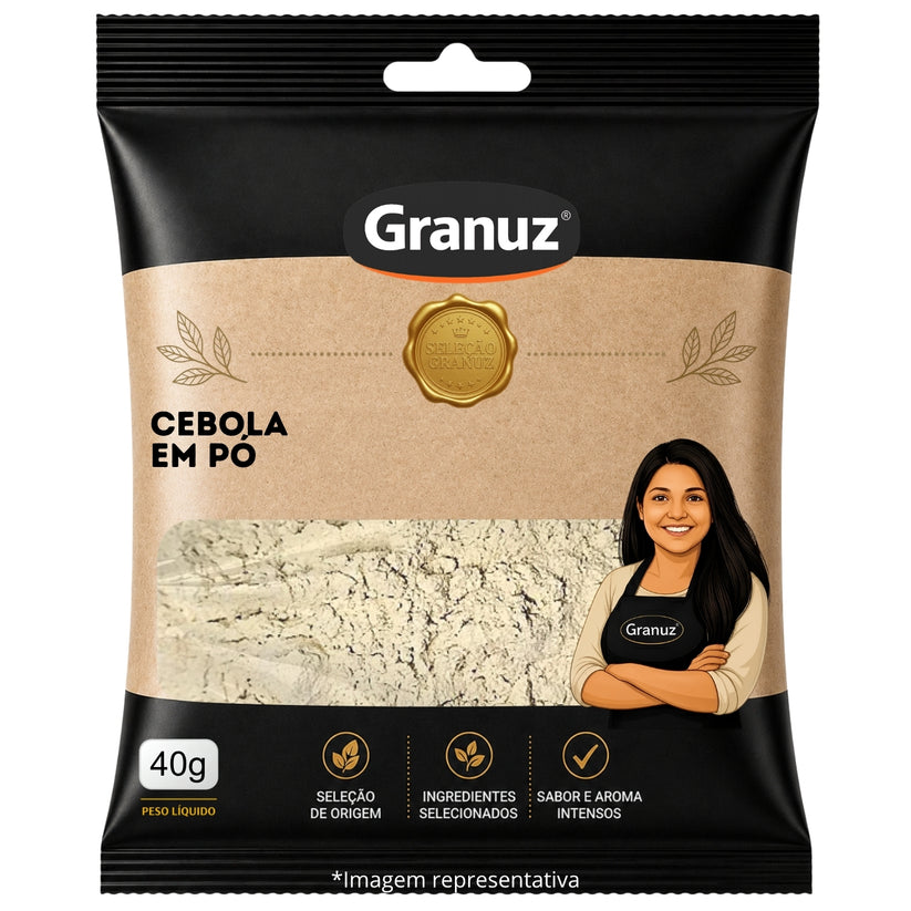 Cebola em Pó Granuz 40g sachê