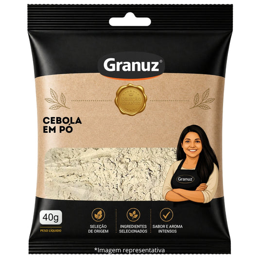 Cebola em Pó Granuz 40g sachê