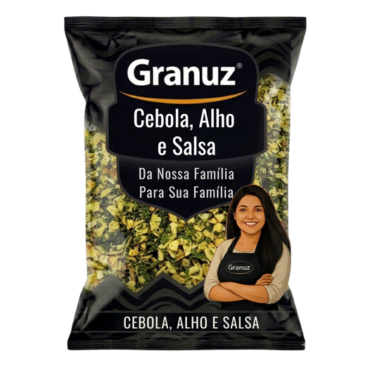 Tempero Cebola, Alho e Salsa Granuz - Granel