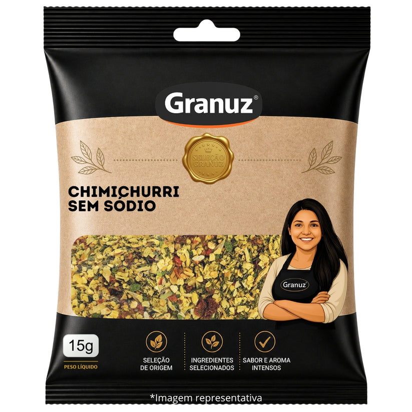 Chimichurri sem Sódio Granuz 15g