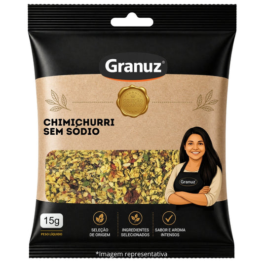 Chimichurri sem Sódio Granuz 15g