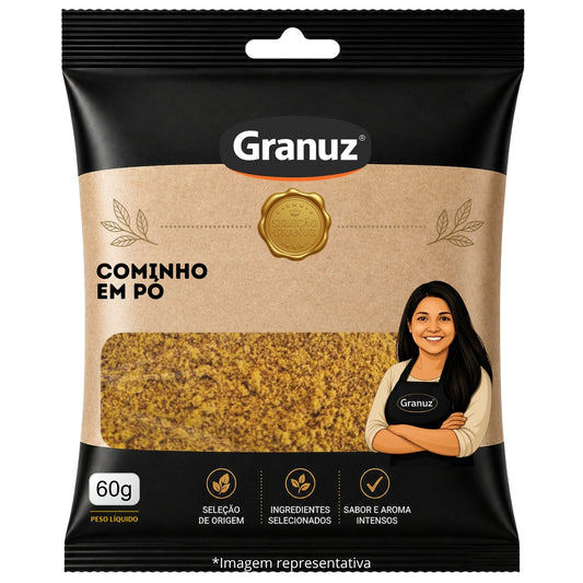 Cominho em Pó Puro Granuz 60g