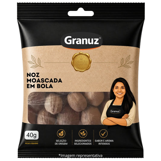 Noz-Moscada em Bola Granuz 40g