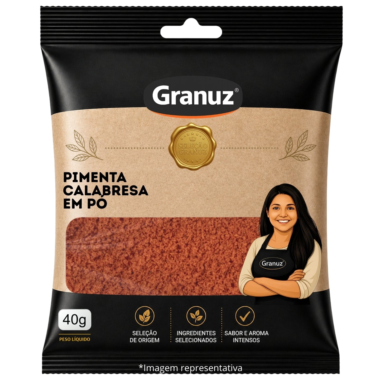 Pimenta Calabresa Moída Granuz 40g