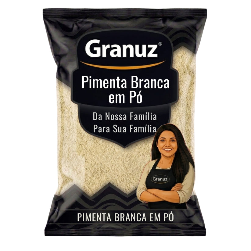Pimenta Branca em Pó Granuz a granel