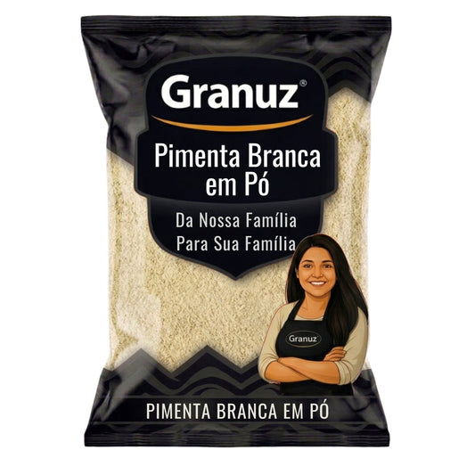 Pimenta Branca em Pó Granuz a granel