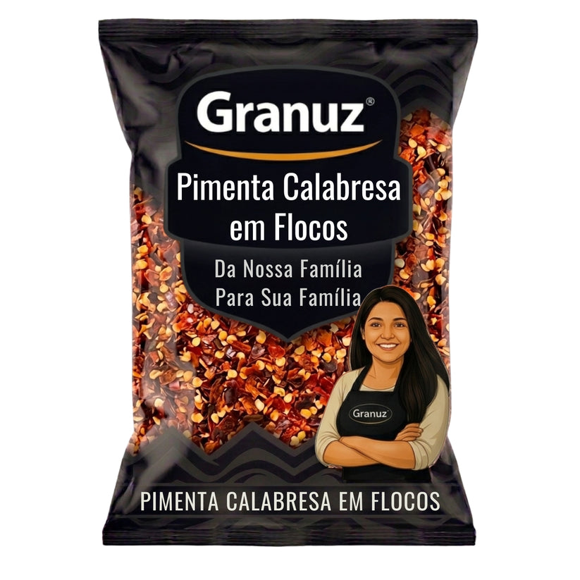 Pimenta Calabresa em Flocos Granuz a granel