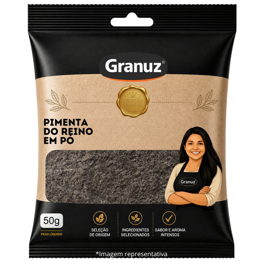 Pimenta do Reino em Pó Granuz 50g