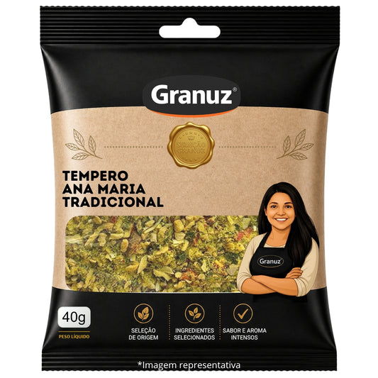 Tempero Ana Maria Tradicional Granuz 40g