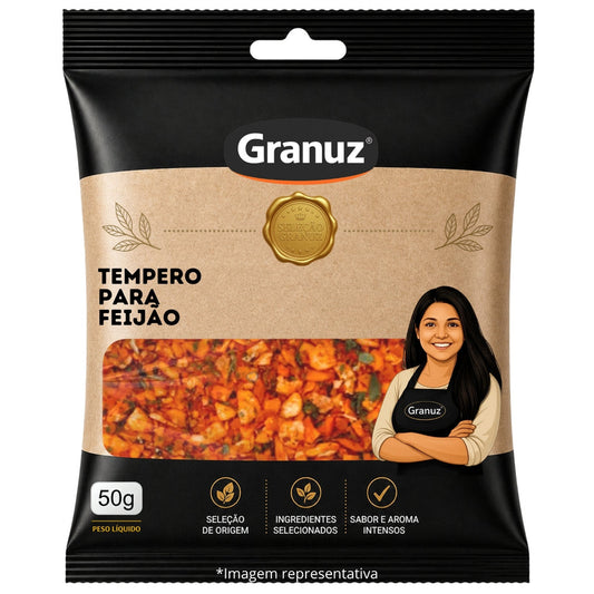 Tempero para Feijão Granuz 50g sachê