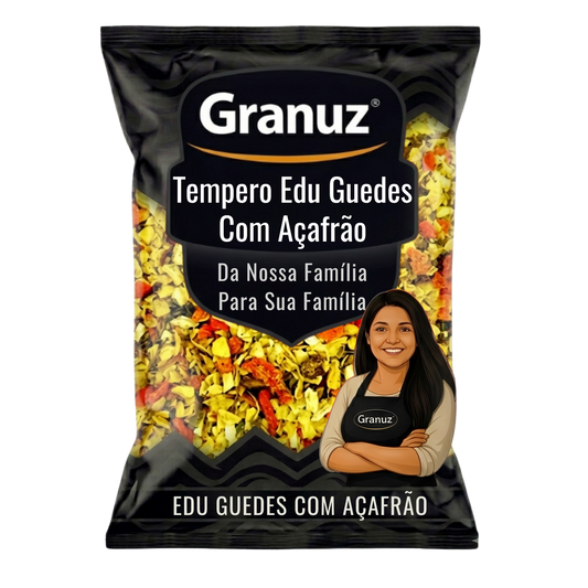 Tempero Edu Guedes com Açafrão Granuz - Granel