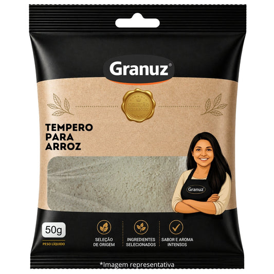 Tempero para Arroz Granuz 50g sachê