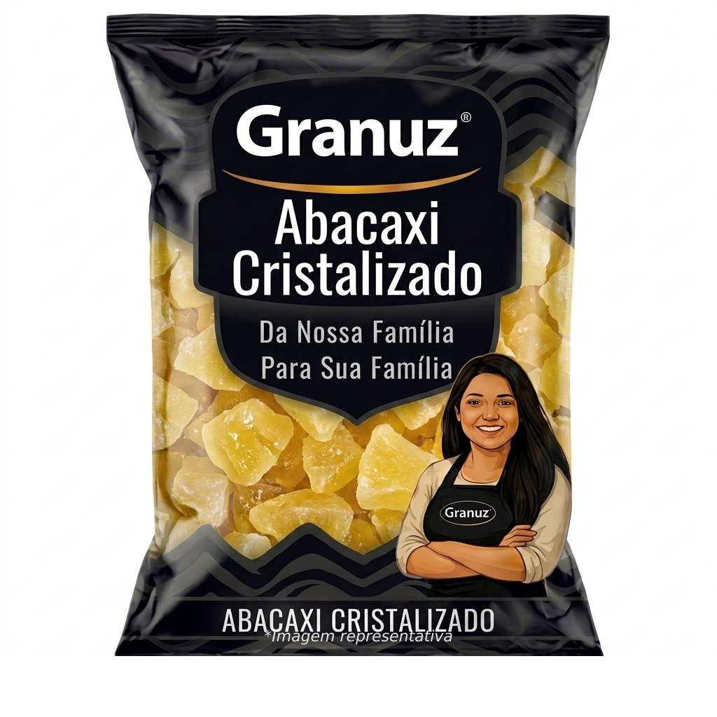 [1foto] Abacaxi Cristalizado Granuz