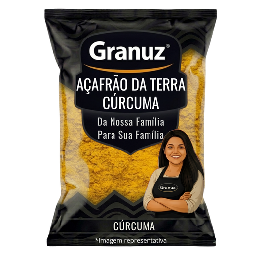 [imgrep] Açafrão da Terra (Cúrcuma) em Pó Granuz - Granel