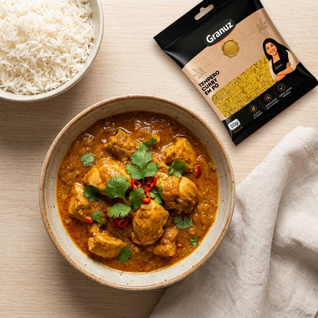 [foto3] Curry em Pó Granuz 50g