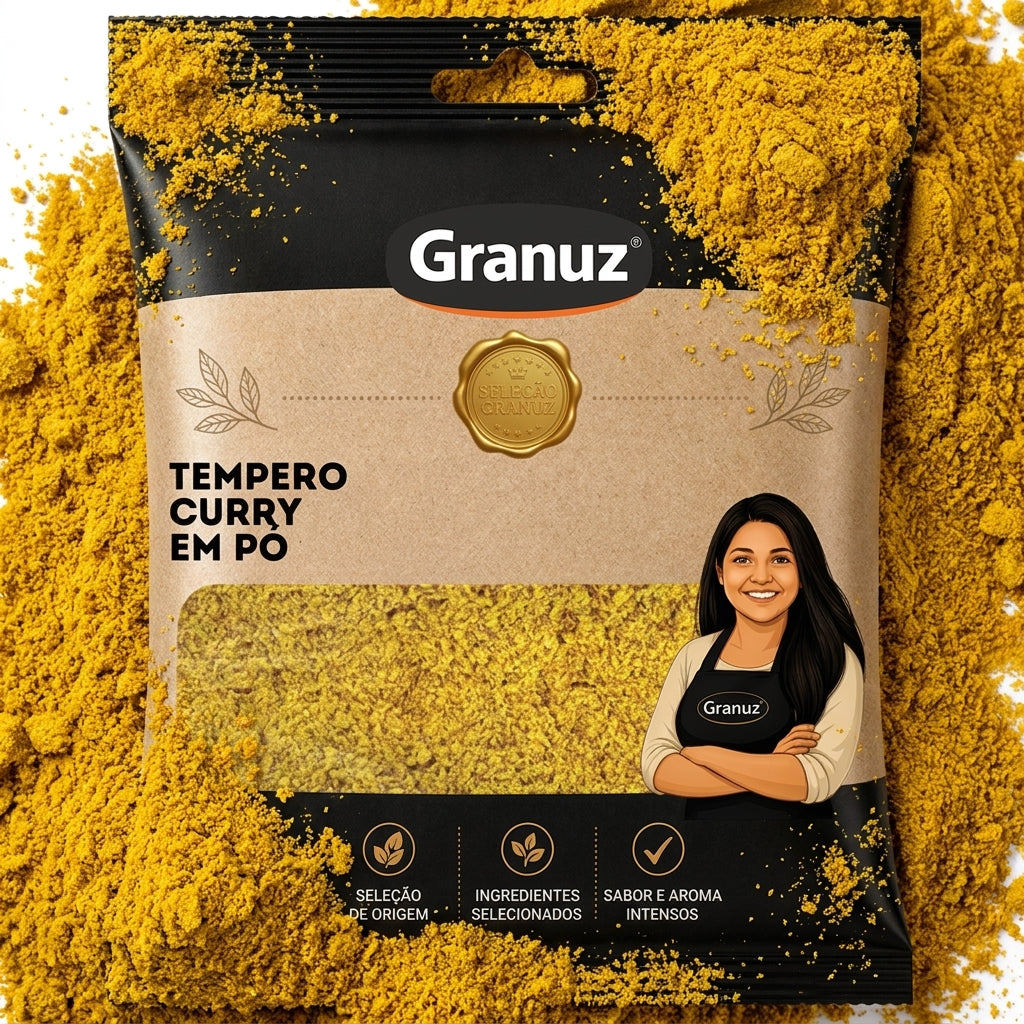 [hero2] Curry em Pó Granuz 50g