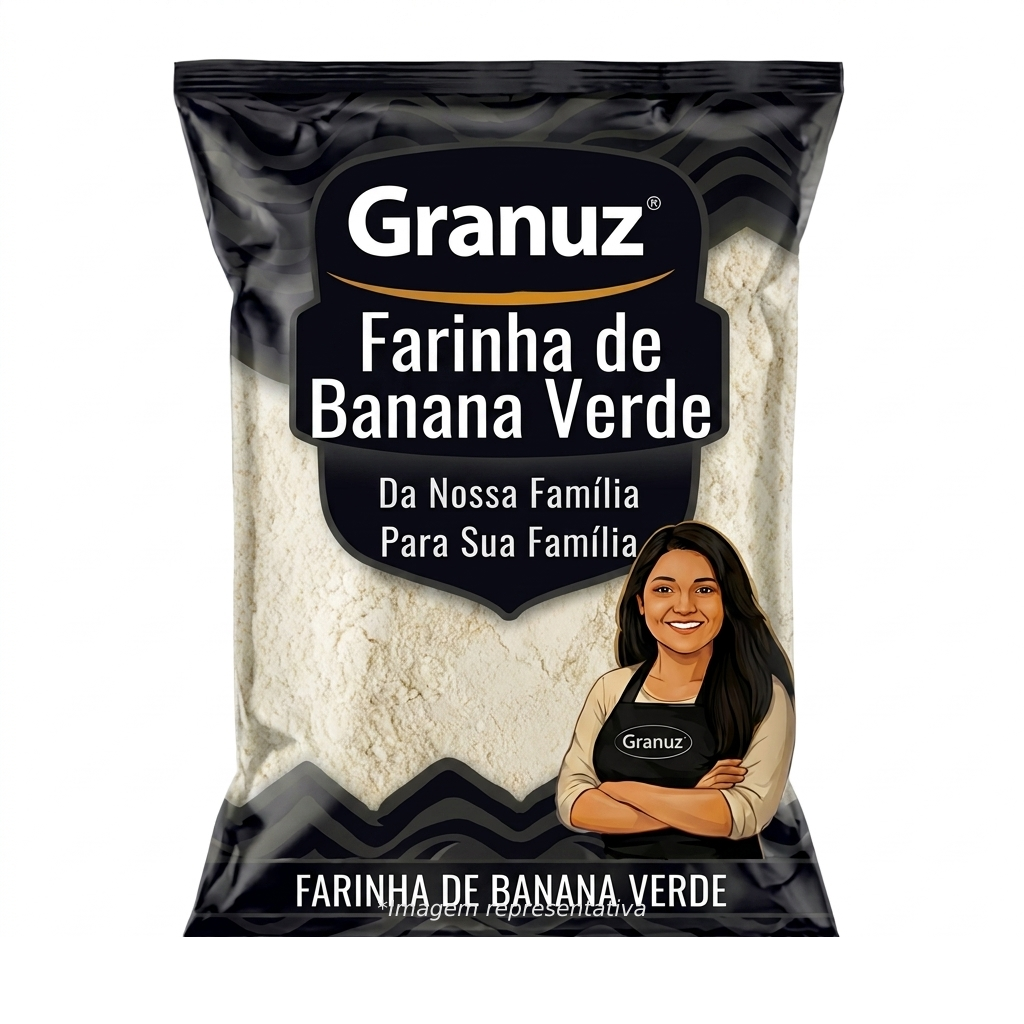 [1foto] Farinha de Banana Verde Granuz