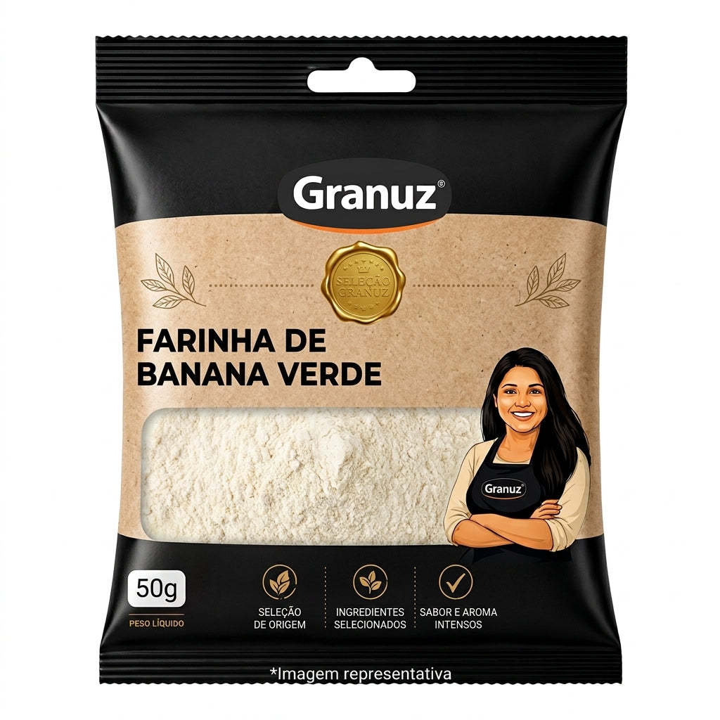[1foto] Farinha de Banana Verde Granuz