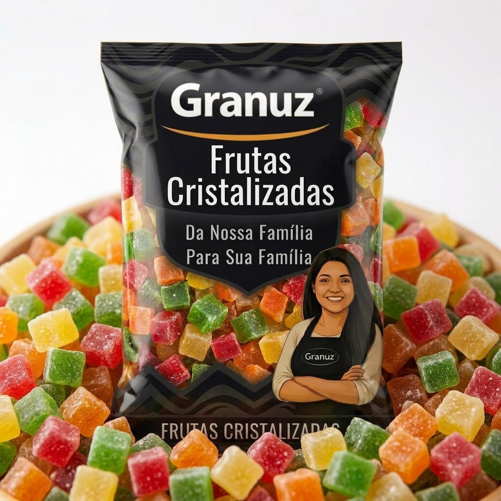 [hero2] Frutas Cristalizadas em Cubos Granuz