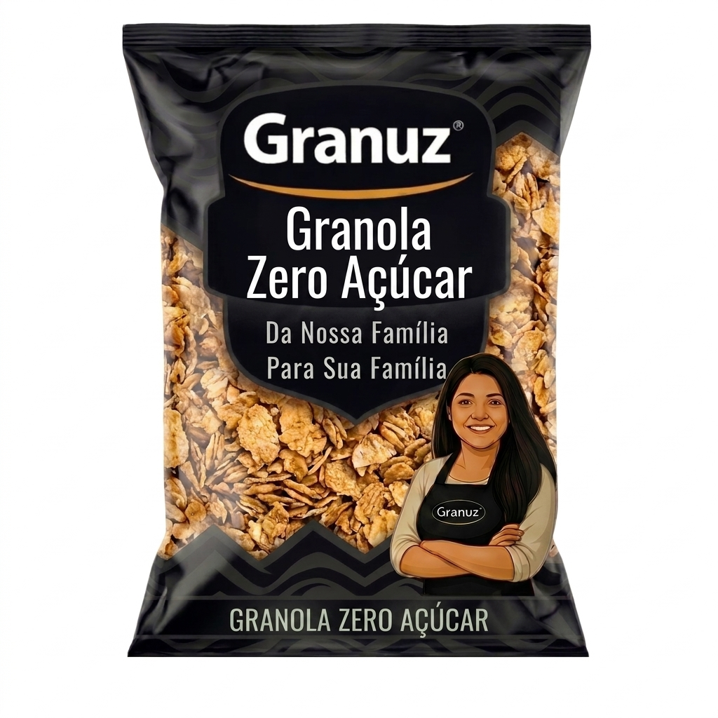 [1foto] Granola Zero Açúcar Granuz