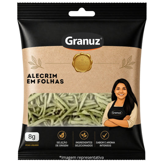 Alecrim em Folhas Granuz 8g sachê
