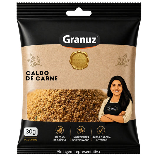 Caldo de Carne em Pó Granuz 30g sachê