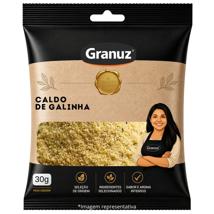 Caldo de Galinha em Pó Granuz 30g sachê