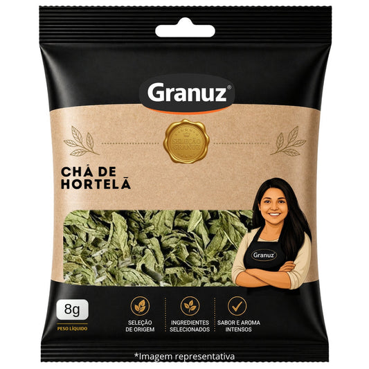 Chá de Hortelã Granuz 8g sachê