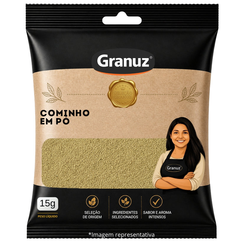 Cominho em Pó Granuz 15g sachê