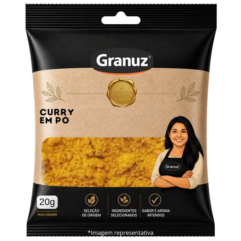 Curry em Pó Granuz 20g sachê