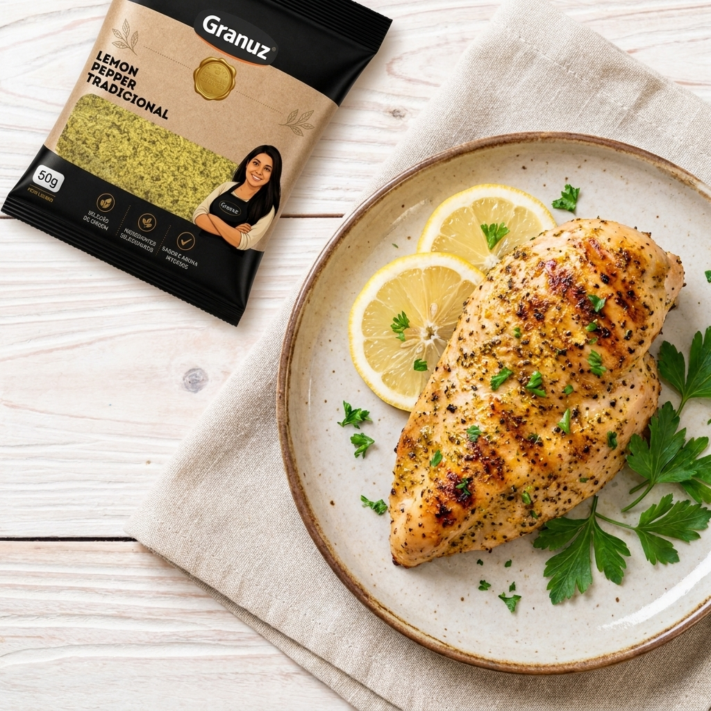 [foto3] Lemon Pepper Tradicional Granuz 50g