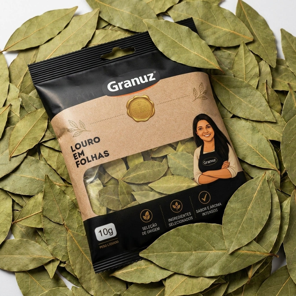 [hero2] Louro em Folhas Granuz 10g
