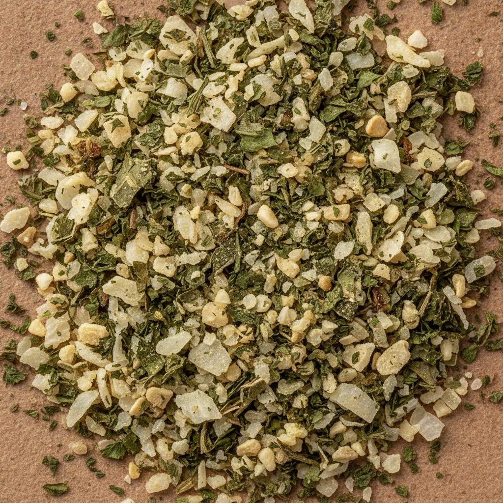 Tempero Cebola, Alho e Salsa - macro