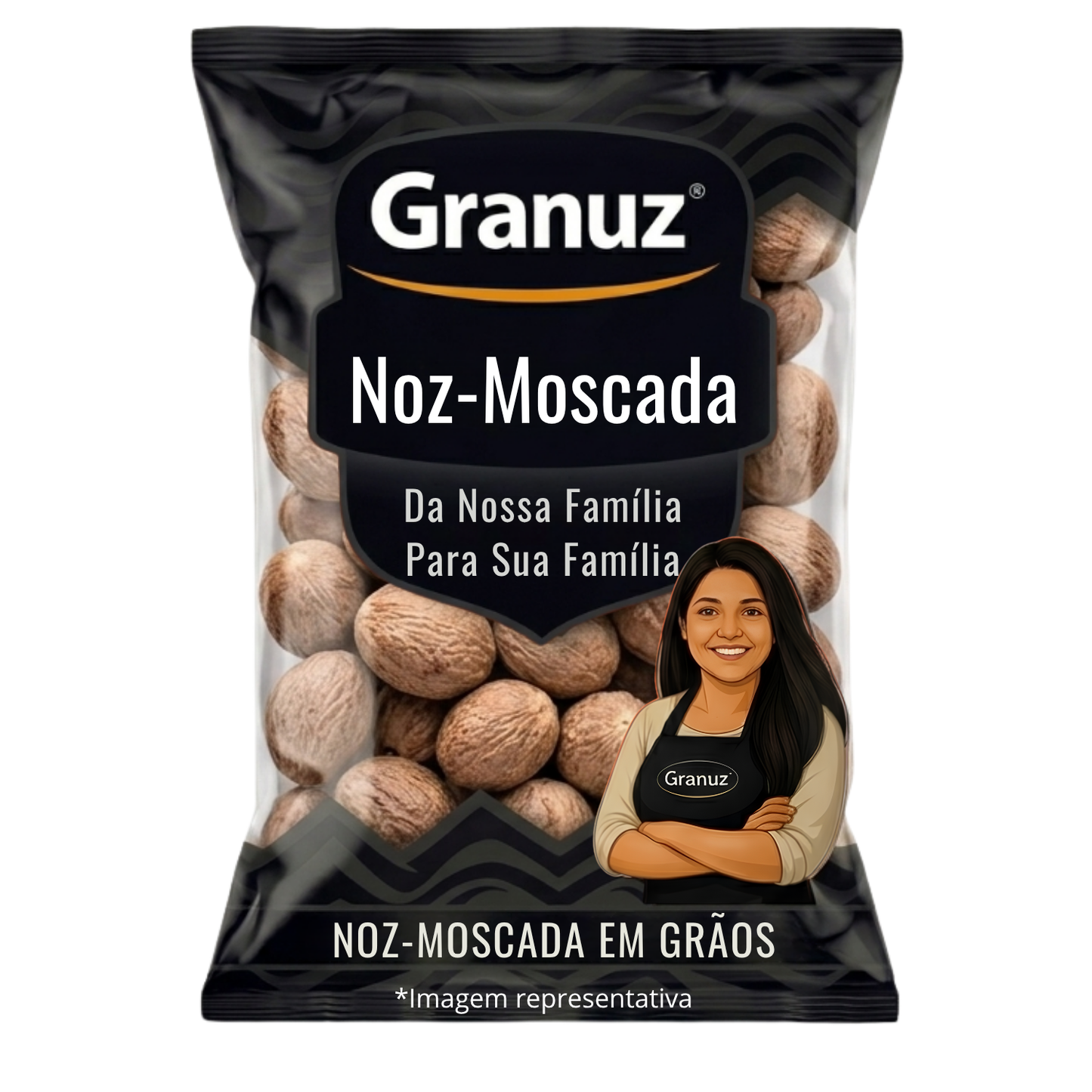 [imgrep] Noz-Moscada em Bola Granuz - Granel