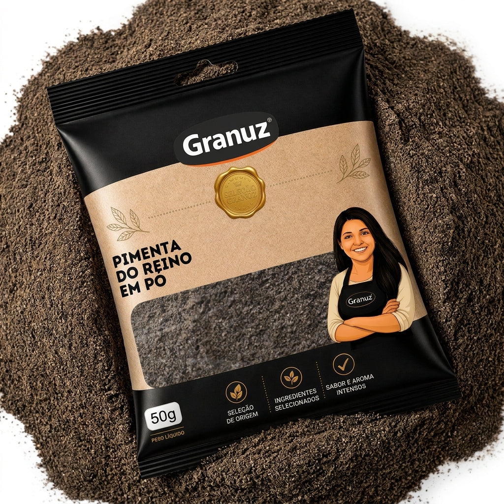 [hero2] Pimenta do Reino em Pó Granuz 50g