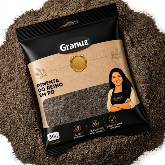 [hero2] Pimenta do Reino em Pó Granuz 50g