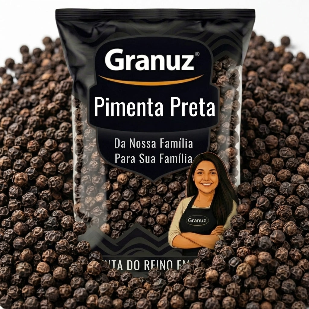 [hero2] Pimenta do Reino Preta em Grão Granuz - Granel