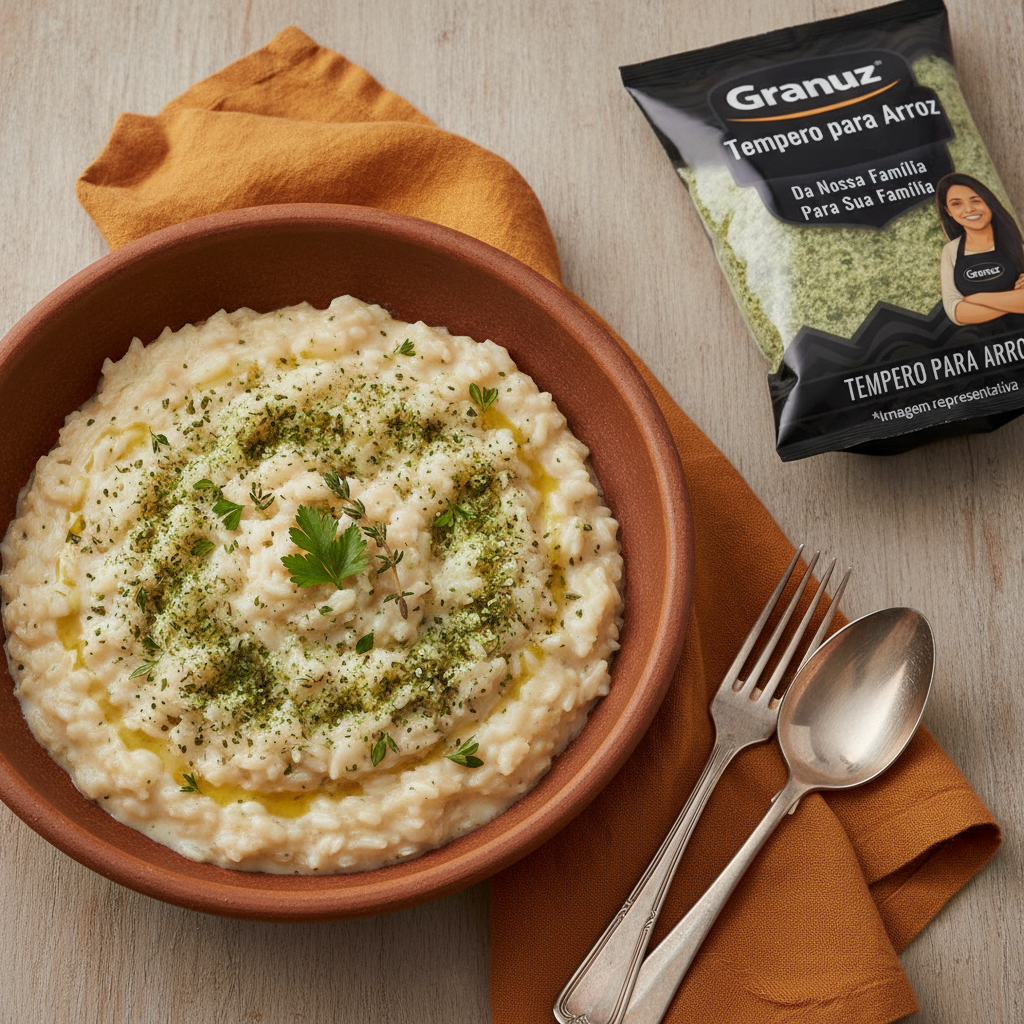 Tempero para Arroz - prato