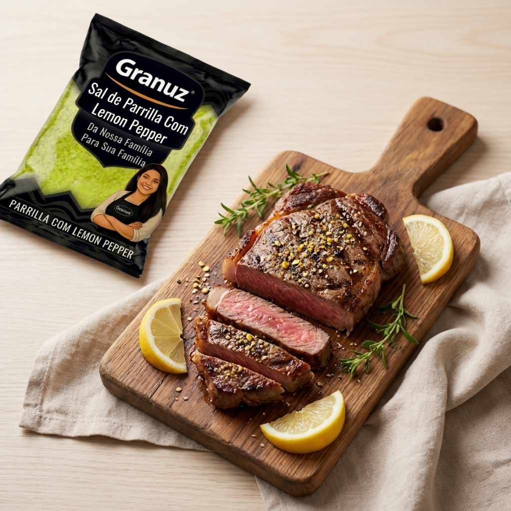 [foto3] Sal de Parrilla com Lemon Pepper Granuz - Granel