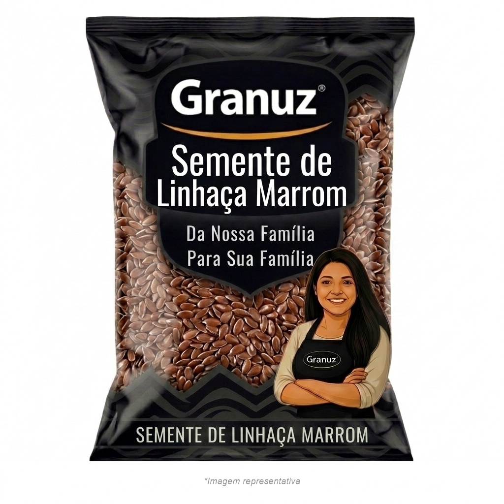 [imgrep] Semente de Linhaça Marrom Granuz - Granel
