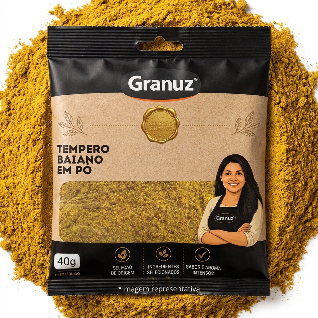 [hero2] Tempero Baiano em Pó Granuz 40g